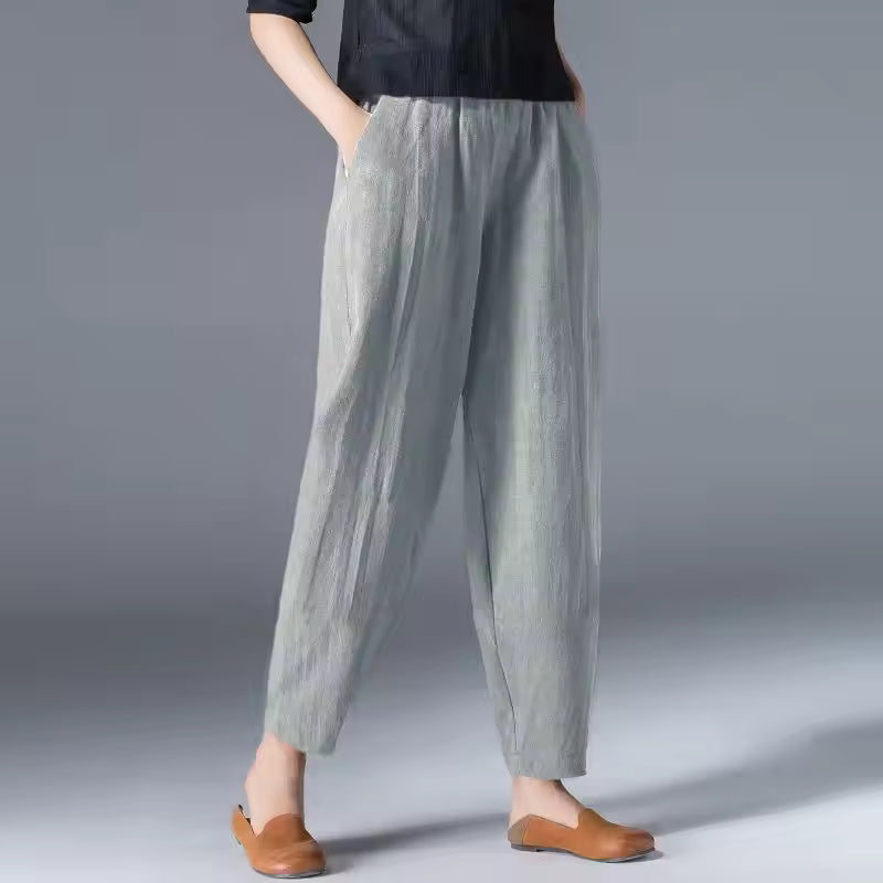Harper | Lightweight Tapered Summer Trousers