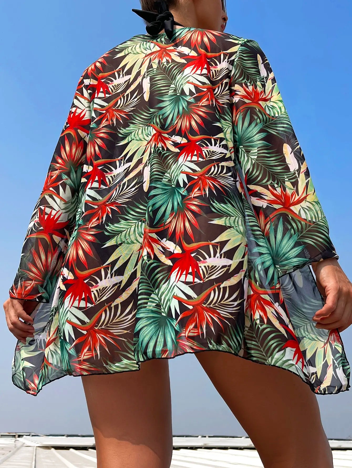 Isabella | Tropical Three-Piece Bikini Set