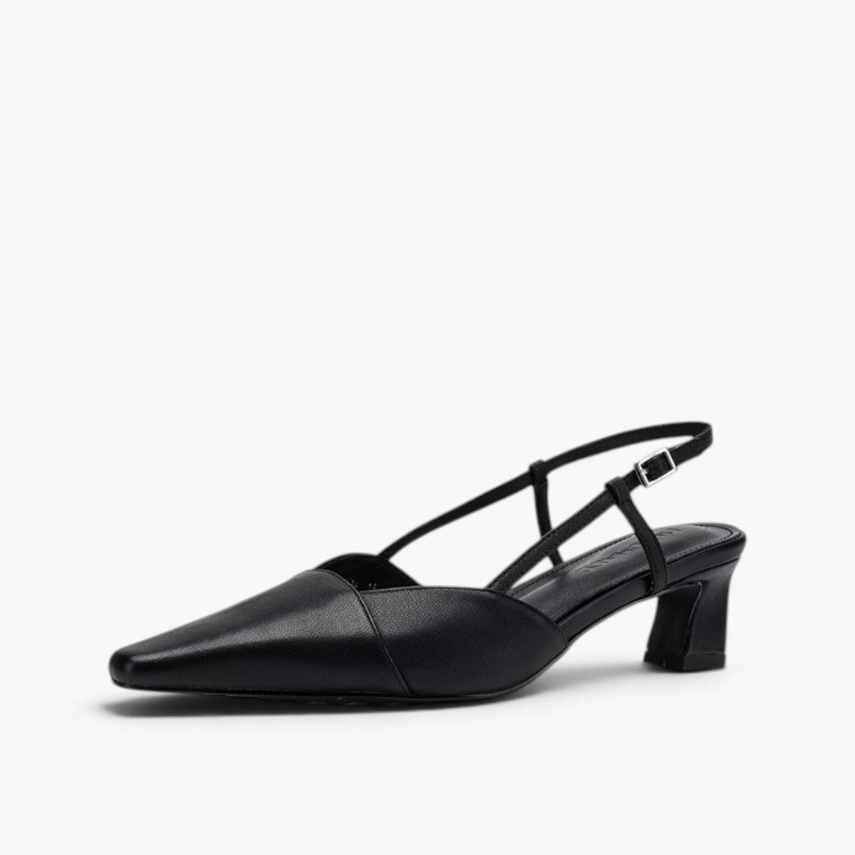Scarlett | Leather Slingback Heels