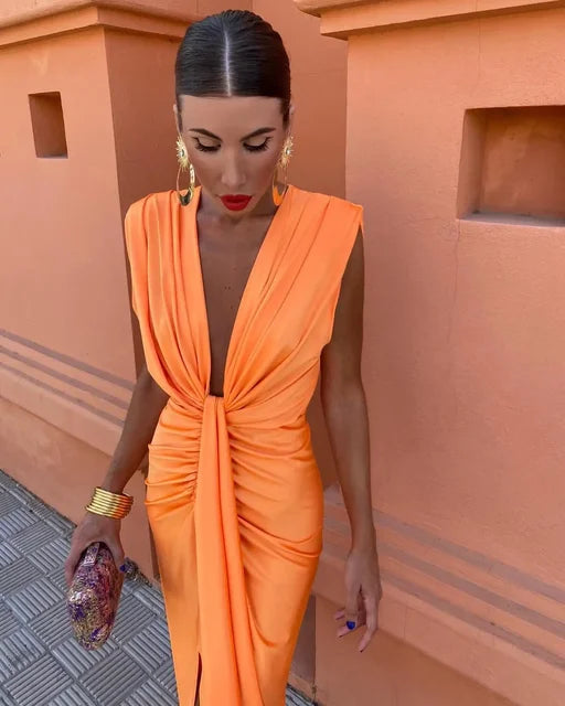 Rosalind | Elegant Pleated Dress