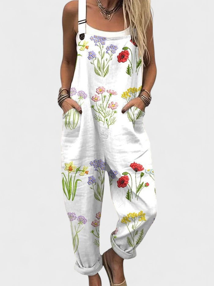 Harper | Wildflower Garden Overalls