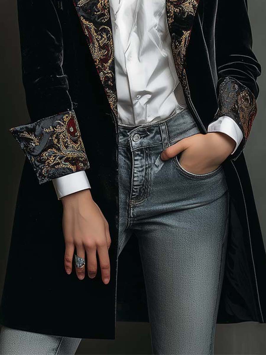 Camilla | Baroque Print Blazer