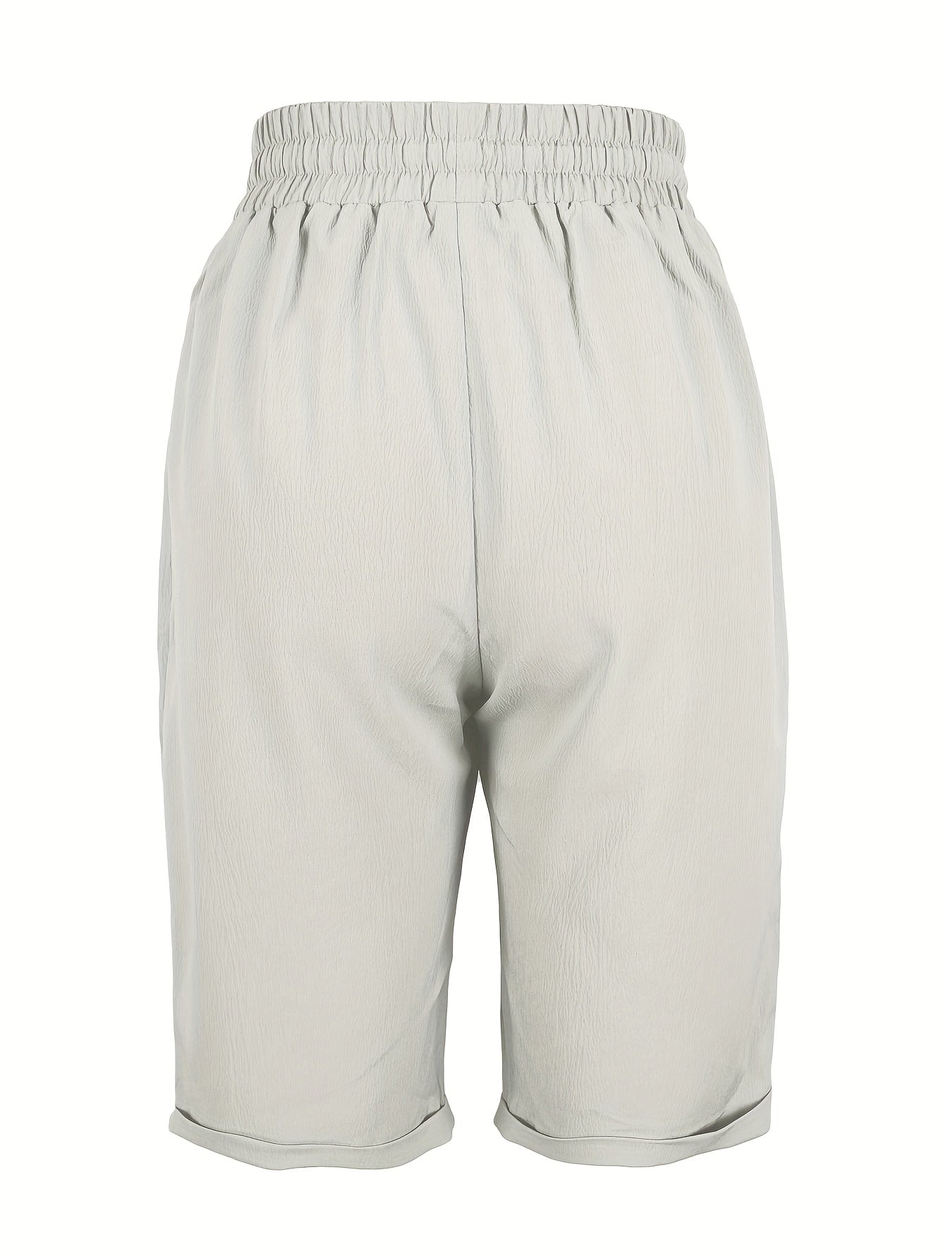 Amelia | Relaxed Cotton-Linen Capri Pants