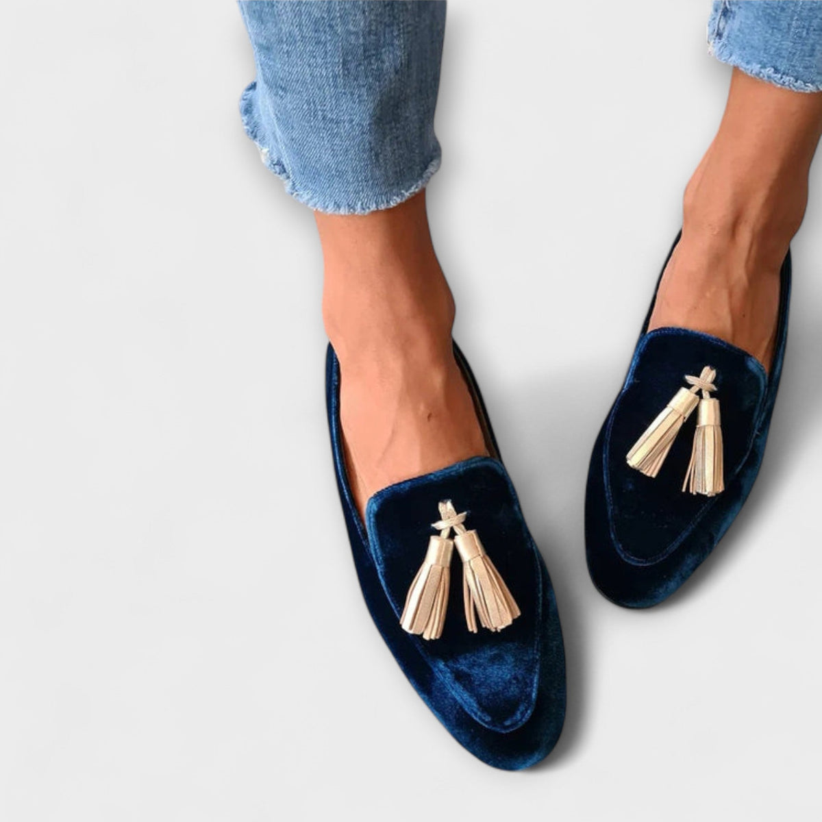 Quinnlyn | Vintage Fringe Loafers