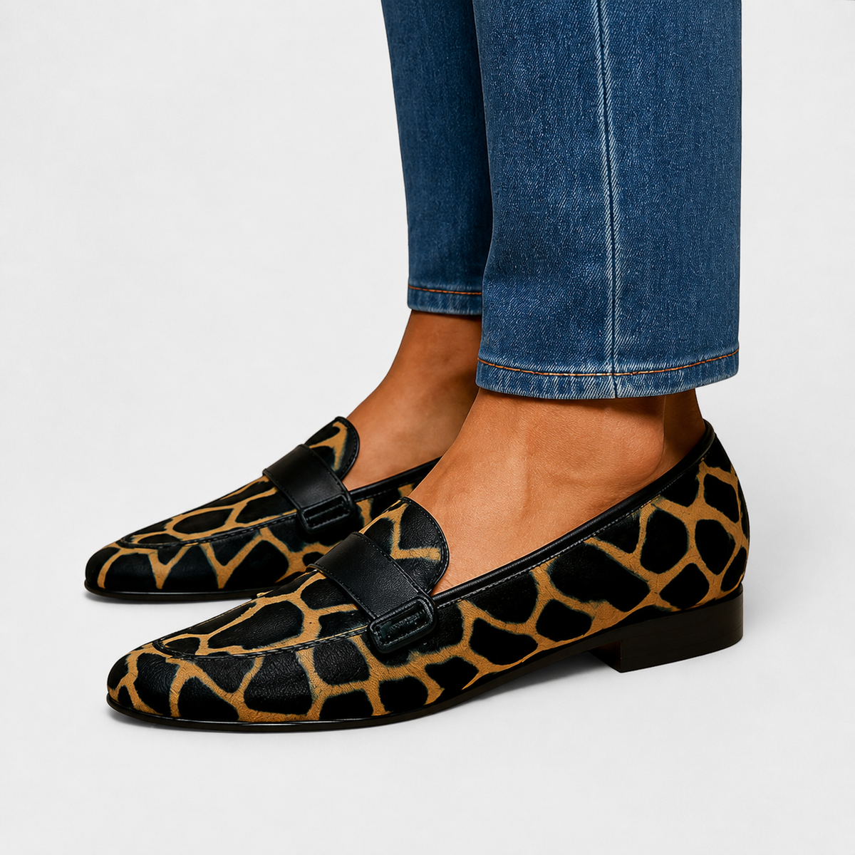 Wale | Leopard Loafers