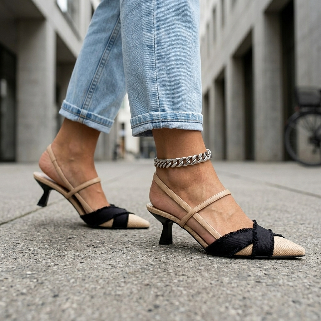 Skylar | Open Ballerina Heels