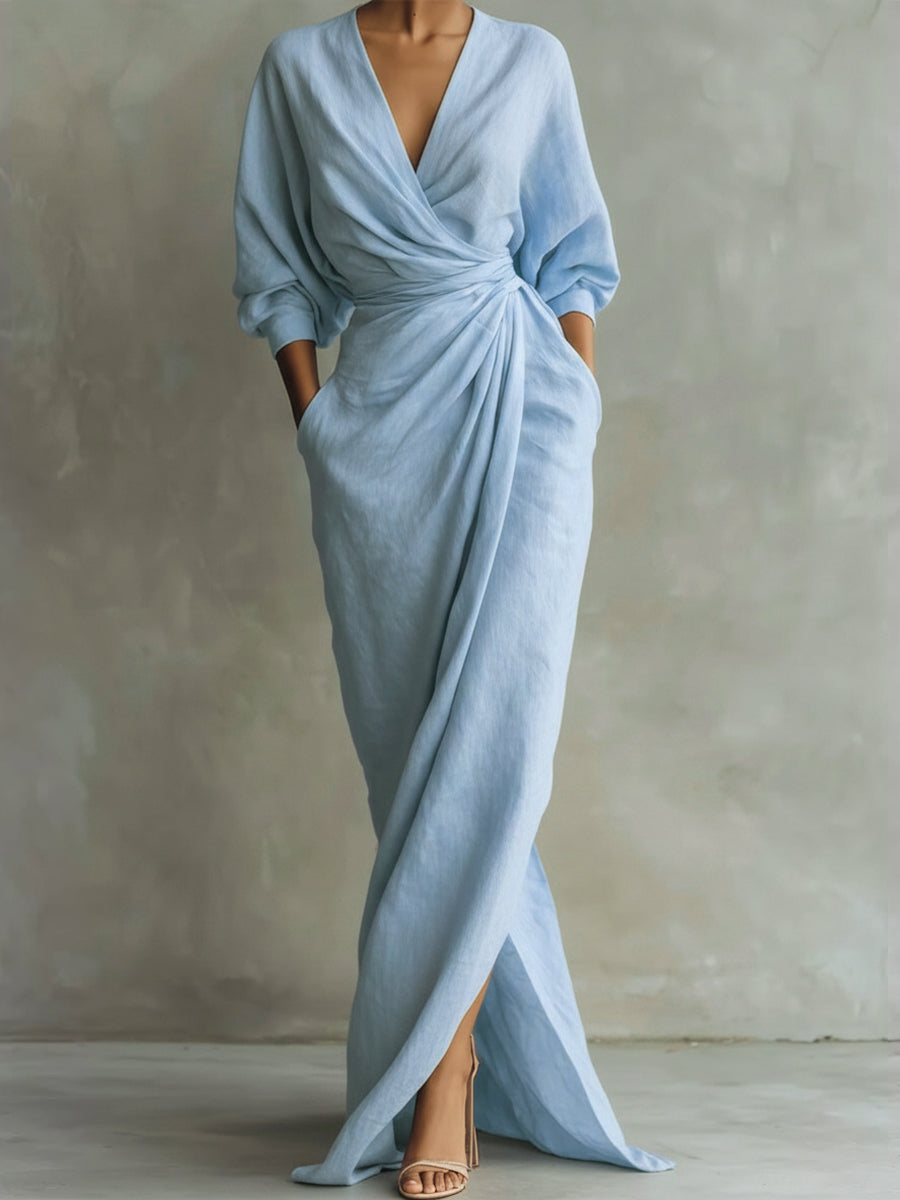 Avery | Wrap Maxi Dress
