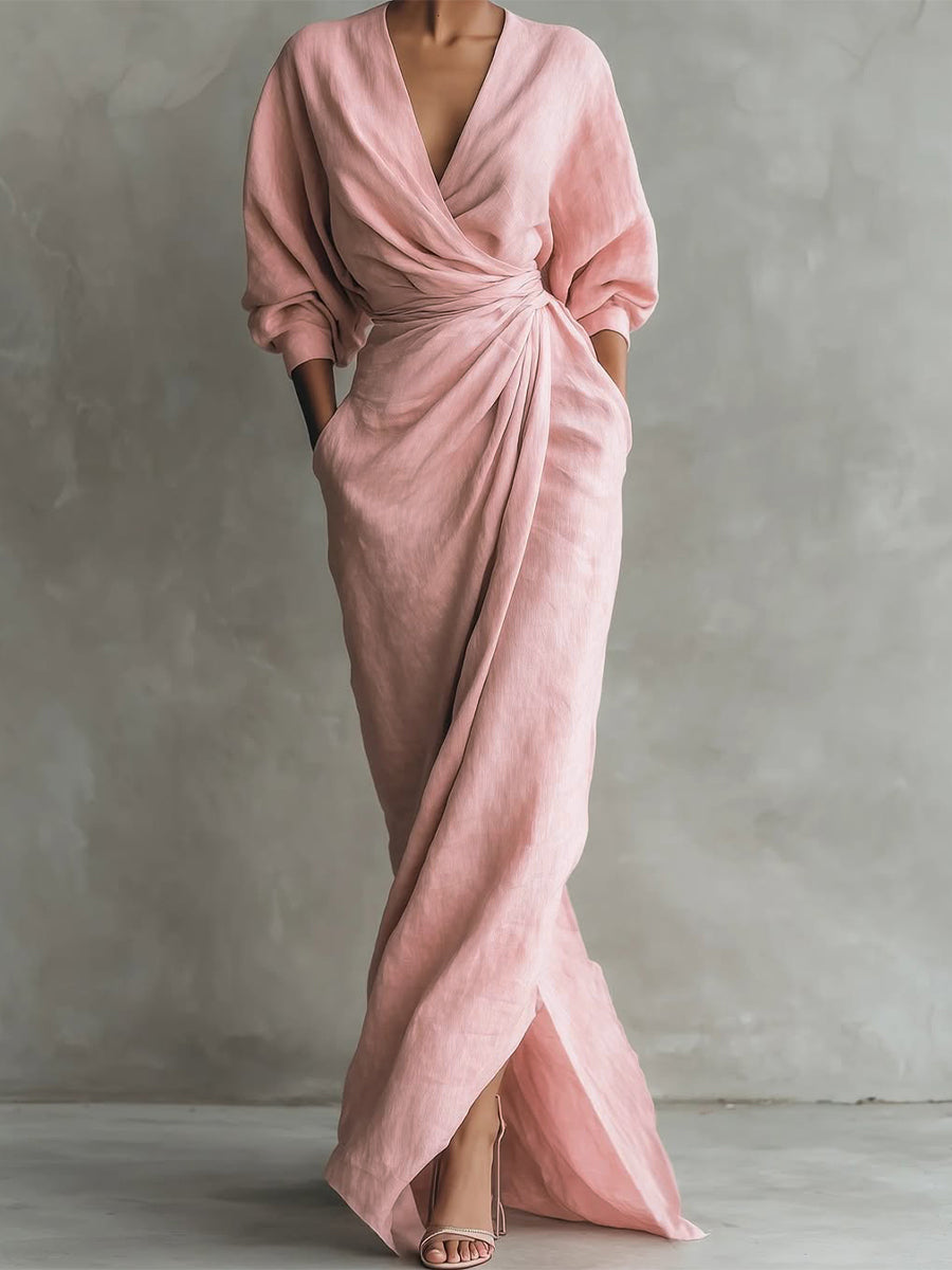 Avery | Wrap Maxi Dress
