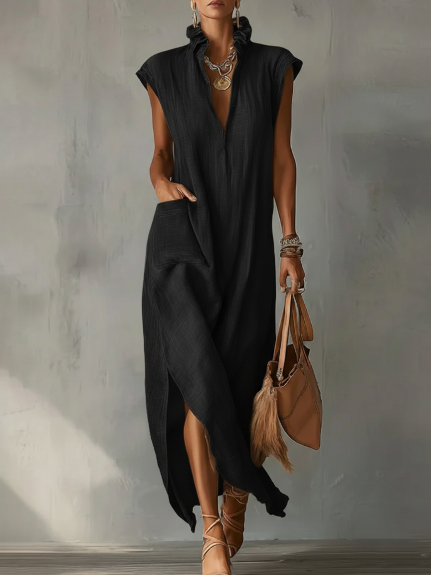 Mia | Ruffle Spring Maxi Dress